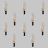 Tagra | C35 Candle | Dimmable LED Filament Lamp | B15 | 400lm | 2700K | Pack of 10 - TL-C35-4D_B15_OFF__33255__26186__59762.jpg