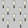 Tagra | G45 Golf | Dimmable LED Filament Lamp | B15 | 400lm | 2700K | Pack of 10 - TL-GOLF-4D-B15_ON_x_10__47419__91488__32606.jpg