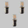 Tagra | T28 Pygmy | Dimmable LED Filament Lamp | B22 | 150lm | 2200K | Pack of 3 - BUNDLE-TL-T28-2S-B22 OFF x3.jpg