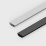 Tagra | T30 | Suspendable | Standard | Tubular | 30 x 30mm | LED Profile | 2 & 3 Metre - 3030CIRC-SILBLK.jpg