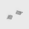 Tagra | RL23 | LED Profile End Caps | Plastic | Silver | Pack of 10 - 2320-ENDCAP-SIL-3__28417__70804.png