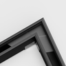 Tagra | RL23 | 60 Degree Angled | LED Profile Connector | Black - 2320-60DEG-BLK-2__90302__87839.png