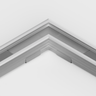 Tagra | RL23 | 90 Degree Angled | LED Profile Connector | Silver - 2320-90DEG-SIL-2__78482__88309.png