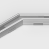 Tagra | RL23 | 135 Degree Angled | LED Profile Connector | Silver - 2320-135DEG-SIL-2__55287__93525.png