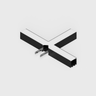 Tagra | SXL35 | Cross Connector | LED Profile Connector | Black - 3535R3-CCONNBLK-2_2__49774.png