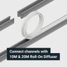 Tagra | SXL23 | 17.4 x 4.3mm | LED Profile Diffuser | Plastic | 2, 3 & 20 Metre - ROLL-ON_DIF-FCLICK_1.jpg