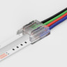 Tagra | LED Strip Solderless Connector | RGB | 10mm | Tape to Wire | IP20 | Pack of 10 - CONSOL-RGB-COB-10MM-TW_2__41671__40106__31227.jpg