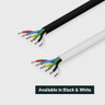 Tagra | Pro Low Voltage LED Cable | 6 Core | 7A | PVC | Round | 22AWG | 0.35mm² - 6C_COLOURS.jpg