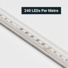 Tagra | Pro LED Strip Light | Long 48 | 240 LEDs/m | 48V | IP67 | 19.2W/m | RGB+W | 15M Reel - LR48-RGBW-IP-StripLight-CLOSE.jpg