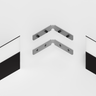 Tagra | SXL35 | L Shaped Inner | LED Profile Connector | Black - 3535R3-LCONNBLK-3__56593.png