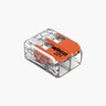 WAGO | 221 | Max. 4mm² | Compact  Splicing LED Connector| 2 Conductor | Pack of 100 - PCK-221-412_WAGO_1__38918.jpg