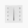 Tagra | 0/1-10V | Mains Powered 100-240V | LED Wall Plate | Single Colour | 4 Zones - TAG-WP-4CH-0-10V-W.jpg