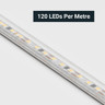 Tagra | Economy LED Strip Light | 120 LEDs p/m | 12V | IP65 | 9.6W/m | 5 & 50M Reels - ES12-120-IP-StripLight-CLOSE.jpg