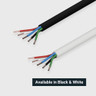 Tagra | Pro Low Voltage LED Cable | 5 Core | 7A | PVC | Round | 22AWG | 0.35mm² - 5C_COLOURS.jpg