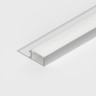 Tagra | TIL20 | Tile In | Large | 20.4 x 14.5mm | LED Profile | Silver Channel | Semi Clear Diffuser | 2 Metre - 2114-SC-SIL.jpg