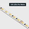 Cut to Size by Tagra | Pro LED Strip Light | 140 LEDs p/m | 24V | IP20 | 19.2W/m | CCT | Custom - TP24-276K-StripLight-CLOSE.jpg