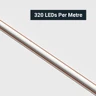 Tagra | Pro LED Strip Light | Pro COB | Cut Anywhere | 320 LEDs/m | 24V | IP20 | 11.2W/m | 5 & 50M Reels - PC24-FC-StripLight-CLOSE.jpg