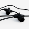 Tagra | Core Series | Connectable LED Festoon Kit | Black | 750mm Spacing | IP44 - FESTBB_3.png