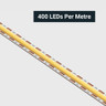 Tagra | Professional COB LED Strip Light | 400 LEDs p/m | 12V | IP20 | 9W/m | 2.5M Reel - PC12-StripLight-CLOSE.jpg