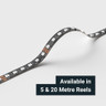 Tagra | Pixel LED Strip Light | 96 LEDs p/m | 16 pixels p/m | 24V | IP20 | 22W/m | RGB | 5 & 20M Reel - TD24-RGB-96-StripLight-BEND.jpg