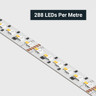 Tagra | Precision LED Strip Light | 288 LEDs/m | 24V | IP20 | 19.8W/m | RGB+CCT | 5 & 50M - PP24-RGB2365K288-StripLight-CLOSE.jpg