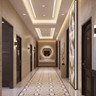 Tagra | Fire Rated | Slim | Integrated LED Downlight | 4-6W | CCT Switchable - Downlights_Hotel_Corridor_Image.jpg