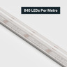 Tagra | Pro COB LED Strip Light | 840 LEDs p/m | 24V | IP67 | 18.5W/m | RGB+W | 5 & 50M Reels - PC24-RGBW-67-StripLight-CLOSE.jpg