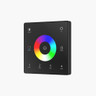 Tagra | RF 2.4GHz | Battery Powered | LED Wall Plate | RGB+W | 4 Zones - BP4RGBW-B-FRONT.jpg