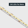 Tagra | Lumen LED Strip Light | Bright 10 | 240 LEDs/m | 24V | IP65 Nano | 22 | 5 & 50M Reels - LP24-240-StripLight-CLOSE.jpg
