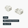 WAGO | MCS MINI Series | Screwless Connectors & Strain Relief Housing | 3 Pole - PCK-3POLE_1.jpg
