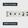 Tagra | Pixel LED Strip Light | 120 LEDs p/m | 20 pixels p/m | 24V | IP20 | 30W/m| RGB+W | 5M - TD24-RGBW120-StripLight-CUT.jpg