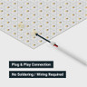 Syndeo by Tagra | 24V | Power Cable for Single Colour LED Light Sheets | Syndeo Connector - SYN-LS24-PC_CON.jpg
