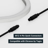 Tagra | Chronos Pixel LED Neon Flex | Horizontal Bend | 16x16mm | RGB | 24V | IP67 | 15 | 10M Kit - TC24-N1616RGB-HB_CABLE.jpg