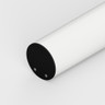 Tagra | T60 | LED Profile End Caps | Plastic | Pack of 4 - 6060CIRC-ENDCAP-BLK-ON.jpg