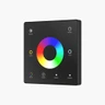 Tagra | RF 2.4GHz | Battery Powered | LED Wall Plate | RGB+CCT | 1 Zone | 4 Scenes - BP1ZRGBCCT-B-FRONT.jpg