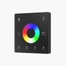 Tagra | RF 2.4GHz | Battery Powered | LED Wall Plate | RGB / RGB+W | 1 Zone | 4 Scenes - BP1ZRGBW-B-FRONT.jpg