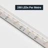 Tagra | Precision Pro LED Strip Light | 288 LEDs p/m | 24V | IP67 | 19.8W/m | RGB+2700-6500K | 5 & 30M Reels - PP24-RGBCCT-67-StripLight-CLOSE.jpg