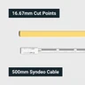 Syndeo by Tagra | Joinery LED Strip Light | 420 LEDs p/m | 4mm | 24V | IP20 | 10W/m | 2.5M Reels - PPS24-JC-StripLight-CUT.jpg