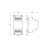 Tagra | DMX | 12-48V | Din Rail | LED Signal Amplifier | 2 Channel - 2CHDMXAMP-DIN.jpg