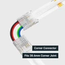 Tagra | LED Strip Solderless Connector | RGB+W | COB | IP20 | 12mm - CONSOL-RGBWCOB-12MM_CORN.jpg