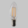 Tagra | C35 Candle | Dimmable LED Filament Lamp | B15 | 400lm | 2700K | Pack of 5 - TL_C35F_4D_B15_OFF_Base_2__55138.jpg