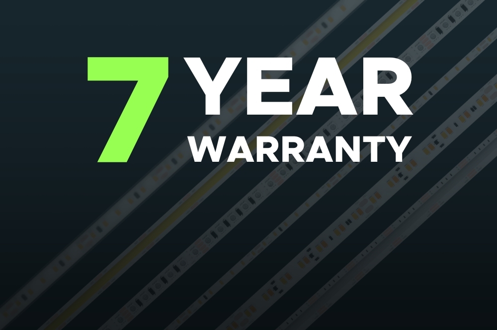 Quality & Reliability. We now offer a 7 Year Warranty