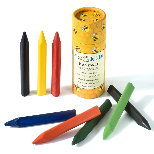 Beeswax Crayons - by eco kids – The Hippie Farmer