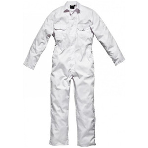 Adult Boilersuit Safety Work Coveralls White Adult Boilersuit Safety Work Coveralls White