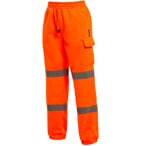 Hi Viz Jogging Bottoms Orange Hi Viz Jogging Bottoms Orange