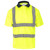 Hi Viz Collared Lightweight Polo Shirt Yellow