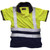 HV031 STANDSAFE HV POLO 2 TONE YELLOW/NAVY
