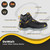 Dewalt Laser Safety Hiker Boots Black Dewalt Laser Safety Hiker Boots Black