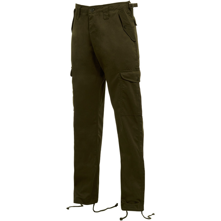 Beeswift Six Pocket Combat Trousers Olive Green