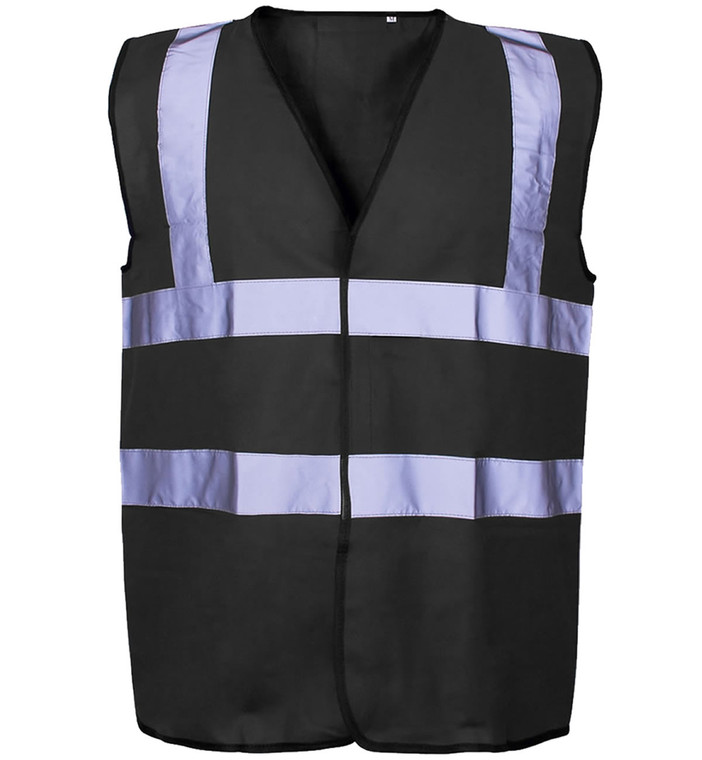 Hi Viz Vest Black